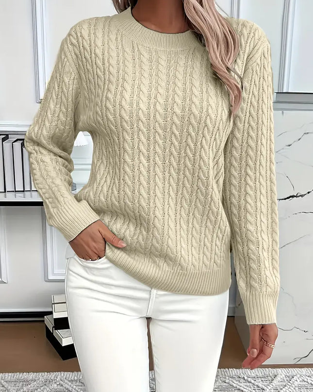 Women's Blouse | Cable Knit Pattern