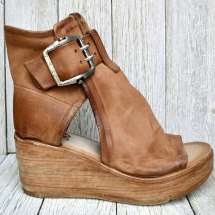 Sandals For Women | Buckle Strap Wedge Style