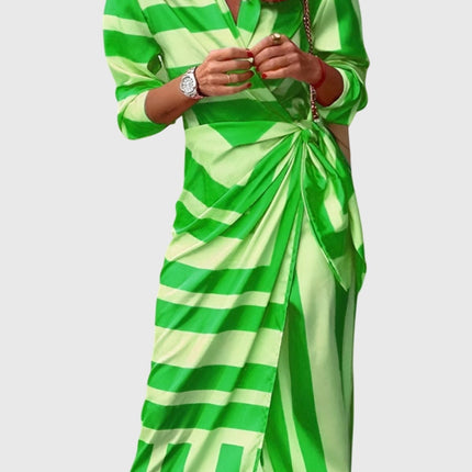 Everly | Elegant Wrap Dress With Print