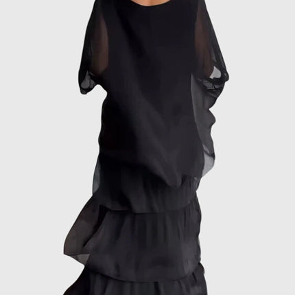 Susan | Long And Flowing Elegant Dress