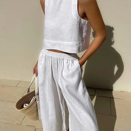 Charlotte | Linen Summer Set