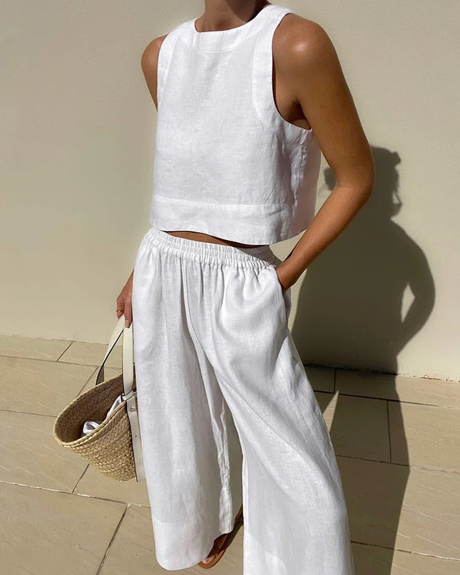 Charlotte | Linen Summer Set