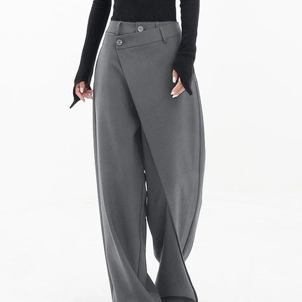 Women's Trousers | Overlap Waist Design
