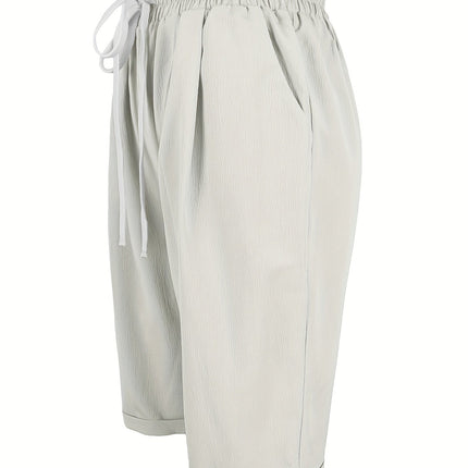 Women's Shorts | Pull-On Straight Leg Cropped