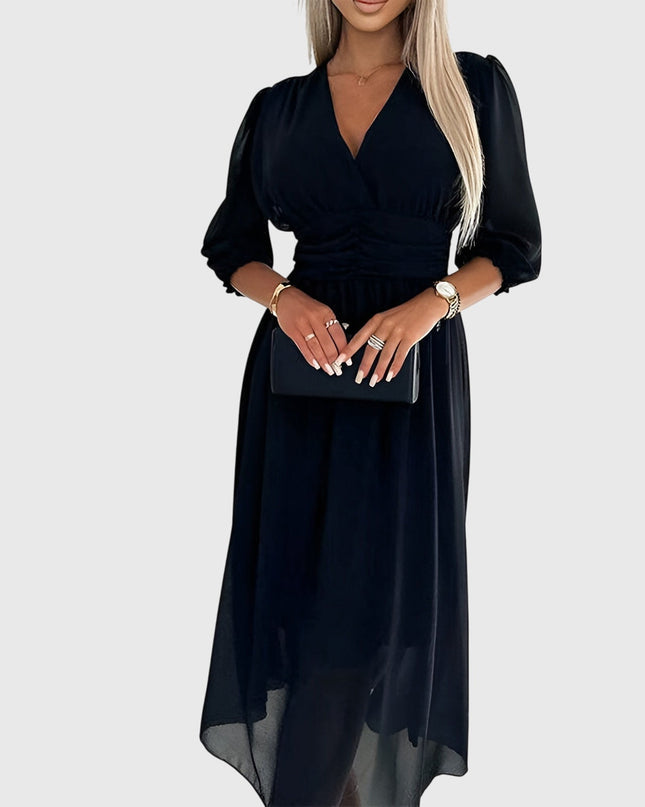 Chloe | Lightweight Silky Chiffon Dress
