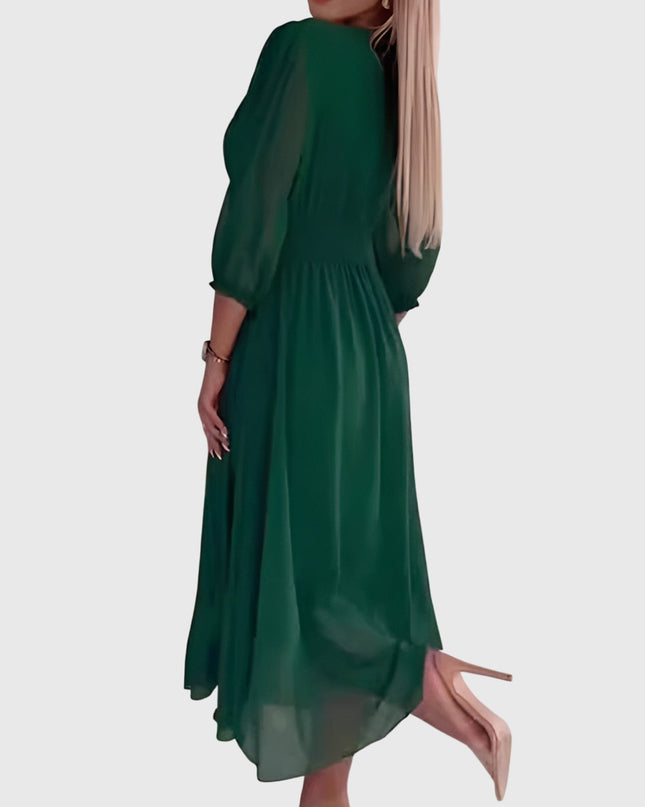 Chloe | Lightweight Silky Chiffon Dress