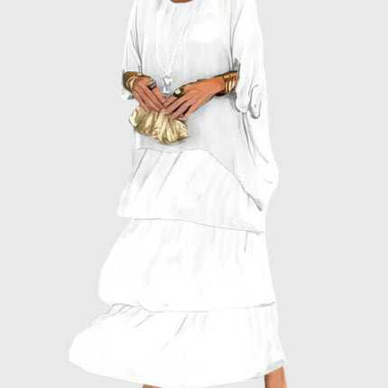 Susan | Long And Flowing Elegant Dress