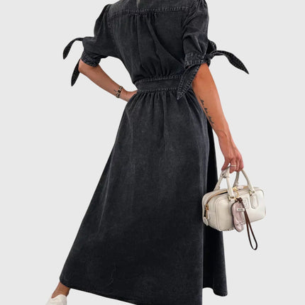 Sophia | Elegant Denim Dress