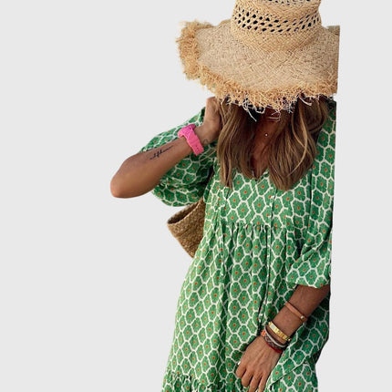 Sarah - Boho Maxi Dress