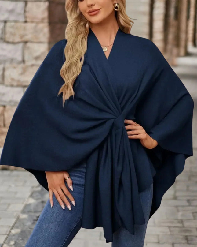 Women’s Poncho | Draped Wrap Style