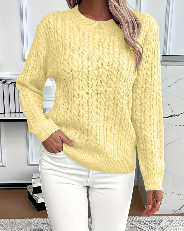 Women's Blouse | Cable Knit Pattern