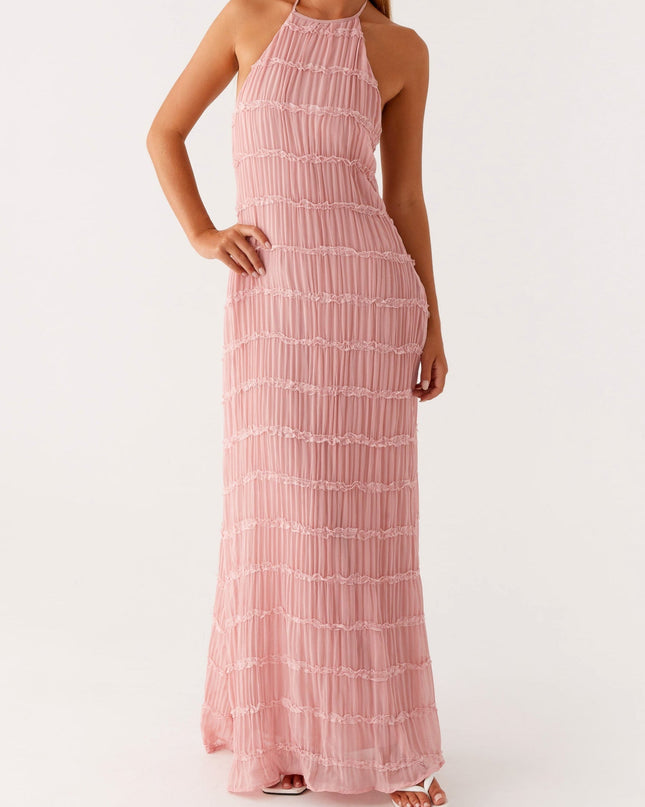 Women’s Dress | Halter Maxi