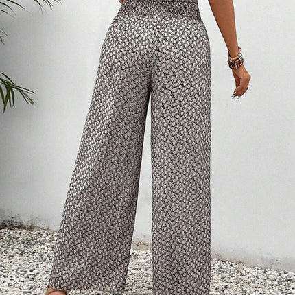 Women’s Trousers | Wide Leg Elastic Waist