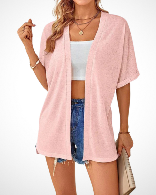 Women’s Cardigan | Draped Open Front