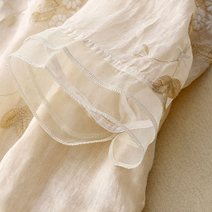 Women's Blouse | Embroidered Accents