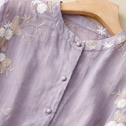 Women’s Blouse | Embroidered Accents