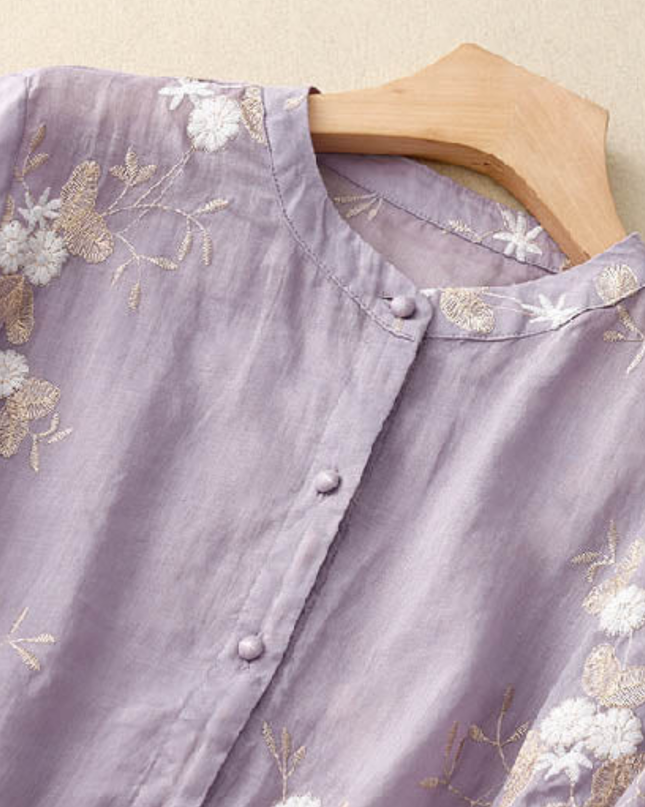 Women’s Blouse | Embroidered Accents
