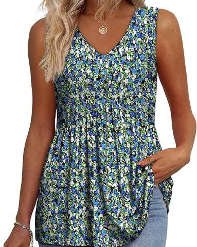 Women’s Top | Sleeveless V-Neck