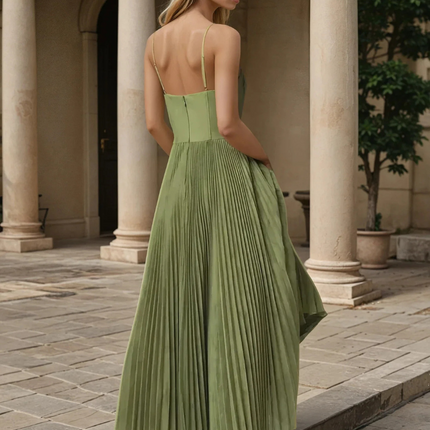 Women’s Dress | Sleeveless Pleated Maxi