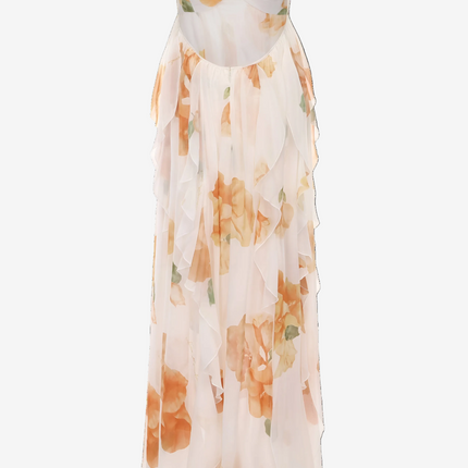 Women’s Dress | Halter Open Back Maxi