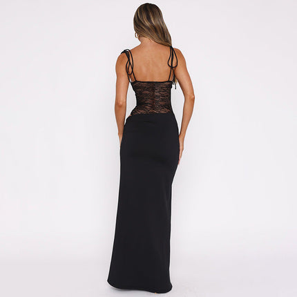 Women’s Dress | Lace Panel Maxi