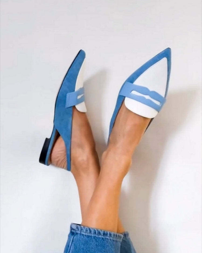 Loafers for Women |  Open Back Pointed Toe