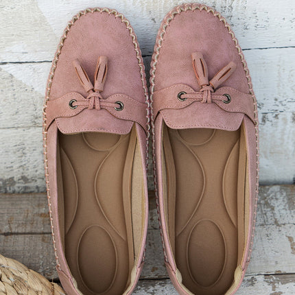 Loafers For Women | Tassel Closed Toe