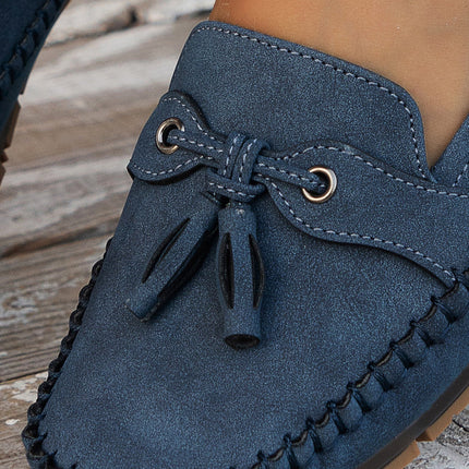 Loafers For Women | Tassel Closed Toe