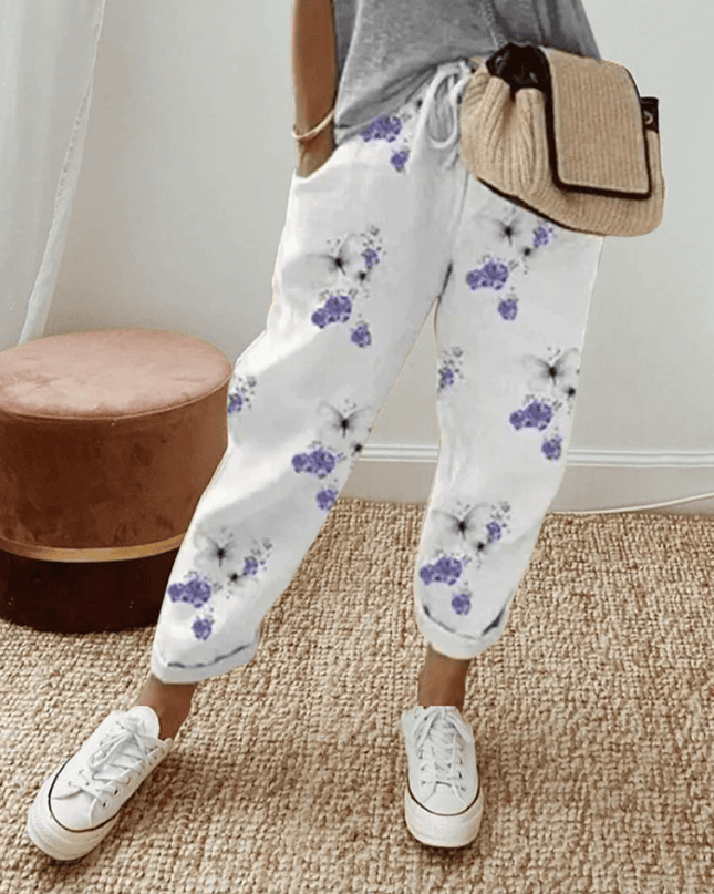 Women's Trousers | Straight shape and Cropped Length