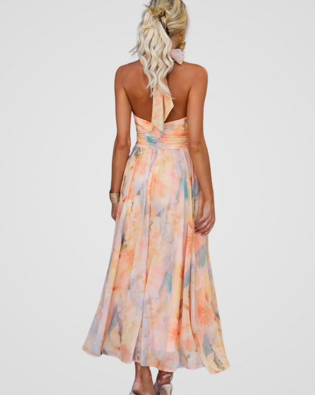 Elviana | Elegant Midi Dress
