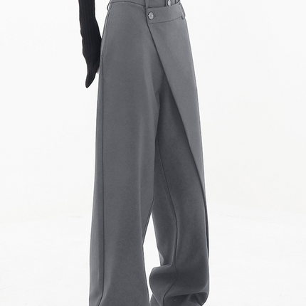 Women's Trousers | Overlap Waist Design