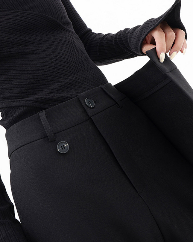 Women's Trousers | Overlap Waist Design