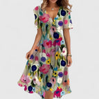 Beige Color Floral / S