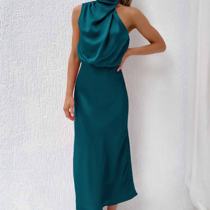Women's Evening Dress | Halter Neck Maxi