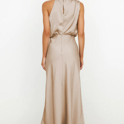 Women's Evening Dress | Halter Neck Maxi