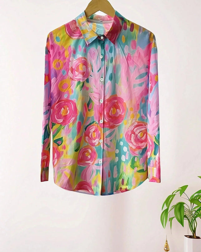 Women’s Blouse | Colorful Floral