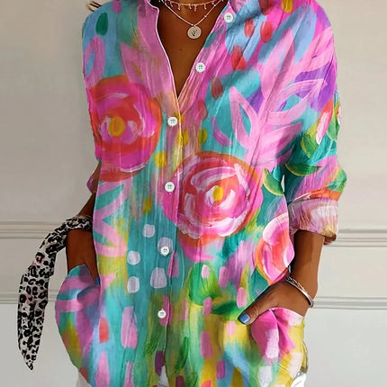 Women’s Blouse | Colorful Floral