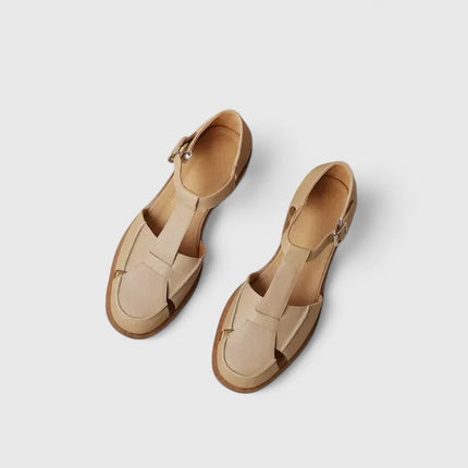 Sandals for Women |  Closed-Toe T-Strap