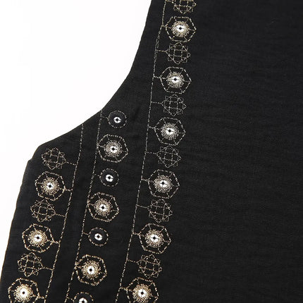 Women’s Vest | Sequin Embroidered Design