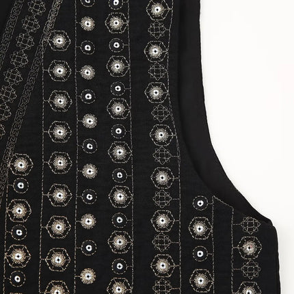 Women’s Vest | Sequin Embroidered Design