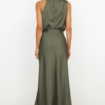 Women's Evening Dress | Halter Neck Maxi