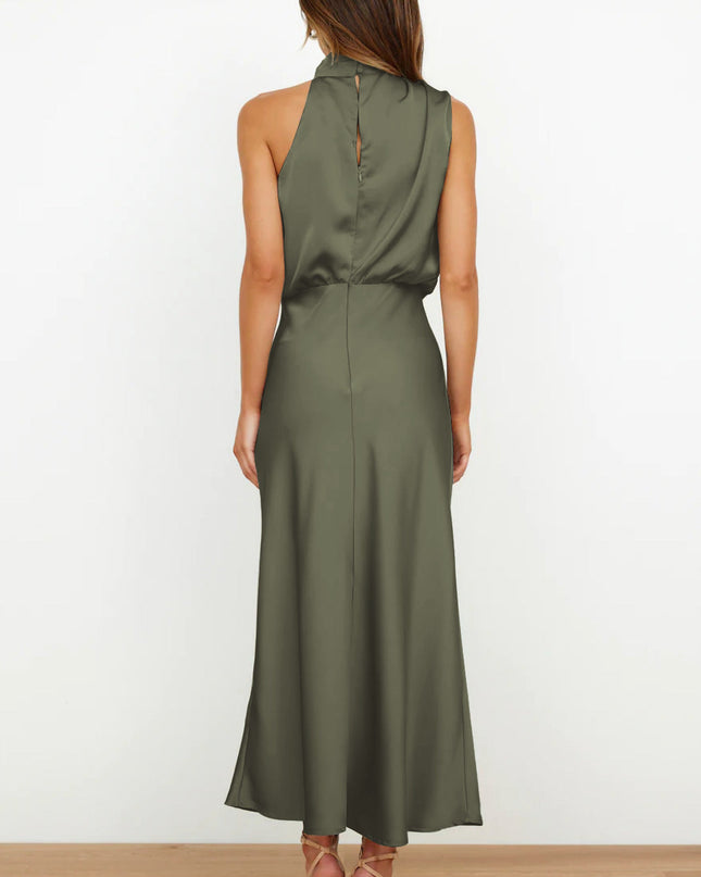 Women's Evening Dress | Halter Neck Maxi