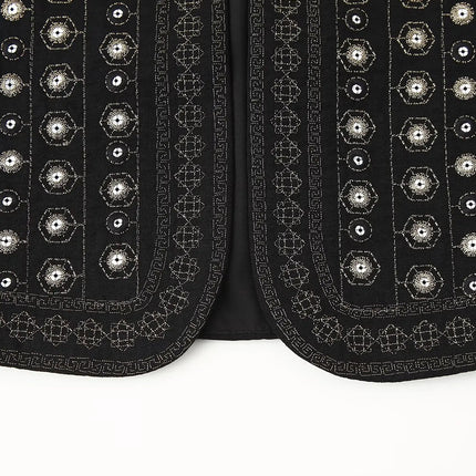 Women’s Vest | Sequin Embroidered Design