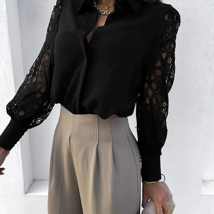 Women's Blouse | Collared Button