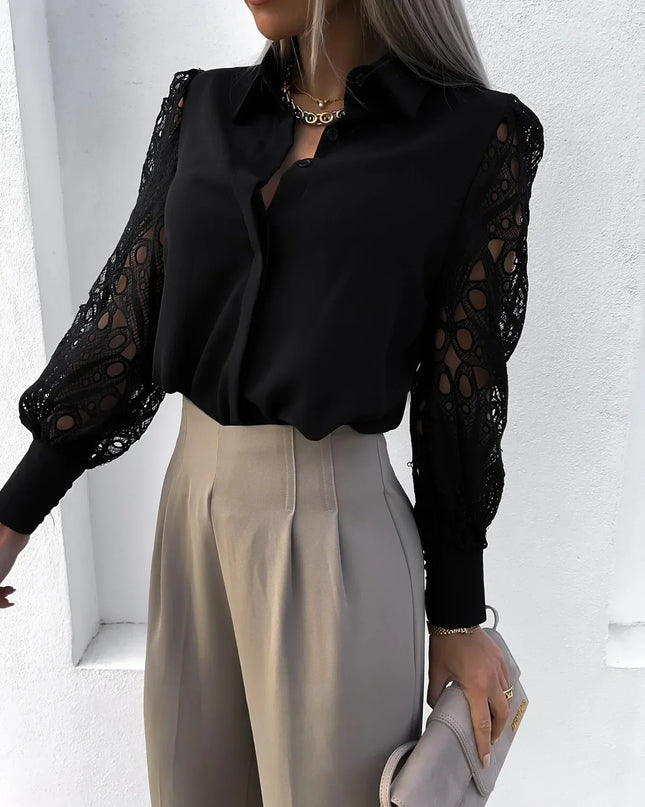 Women's Blouse | Collared Button