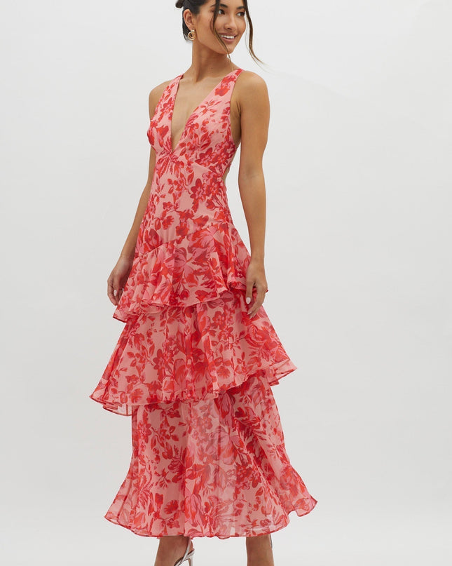 Taviana | Sophisticated Midi Dress