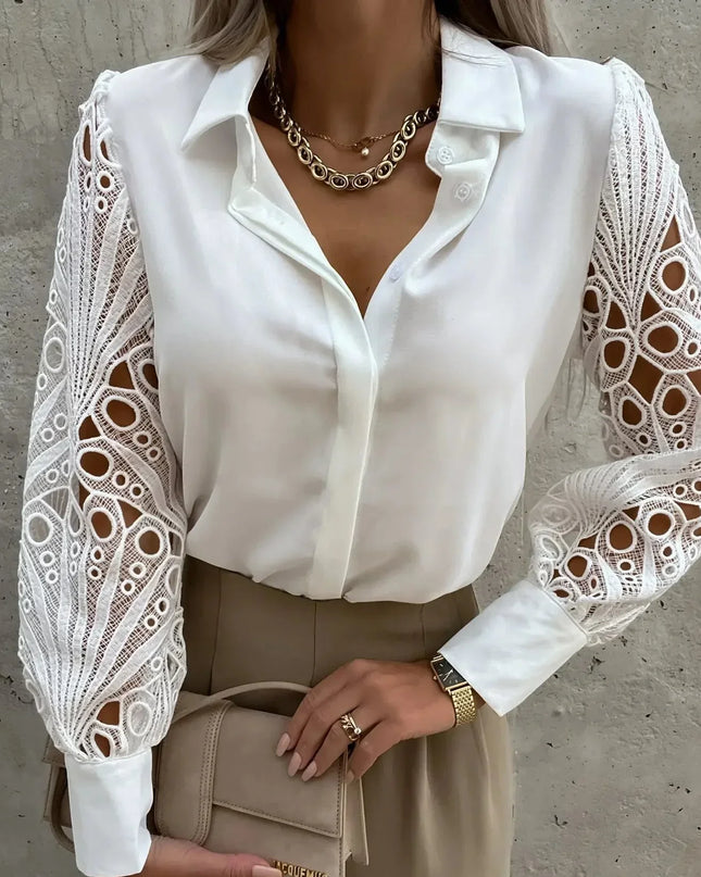 Women's Blouse | Collared Button
