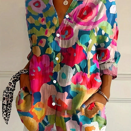Women’s Blouse | Colorful Floral