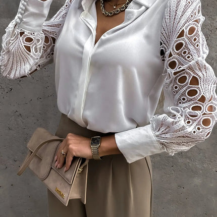 Women's Blouse | Collared Button