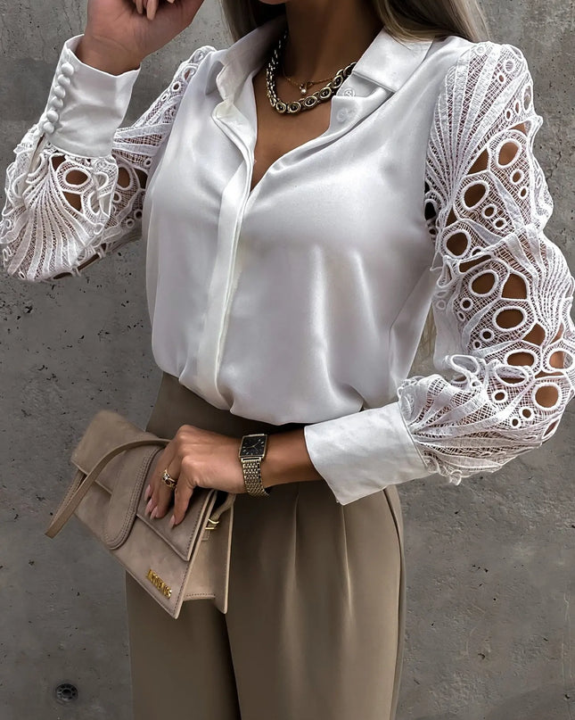 Women's Blouse | Collared Button